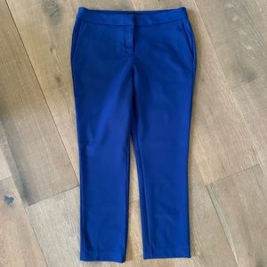 Rachel Zoe size 8 cobalt blue dress pants.
